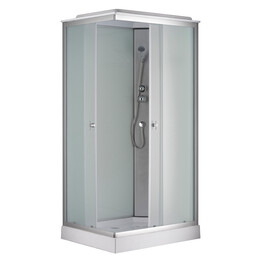 Душевая кабина Loranto 100х80 см CS-5180-13R F, сатин/матовое - фото 