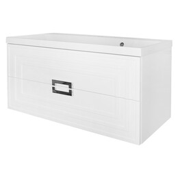 Тумба подвесная с раковиной Azario ARMARIO 100 см CS00096974 - фото 