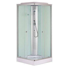 Душевая кабина Loranto 100х100 см CS-6411F, 100*100*215, сатин/матовое - фото 