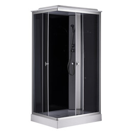 Душевая кабина Loranto 100х80 см CS-5180-13R G, сатин/матовое - фото 