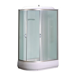 Душевая кабина Loranto 120x80 см CS-66120-20 R F, хром/матовое - фото 