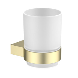 Стакан для зубных щеток Timo Luiro 18531/17, цвет золото матовое - фото 