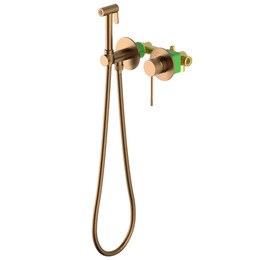 Набор для гигиенического душа Timo Saona 2339/19SM (со скрытой частью) розовое золото - фото 