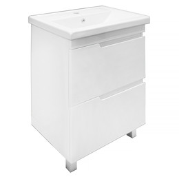 Тумба напольная с раковиной Azario Kantri 60/2H 60 см CS00097250 - фото 