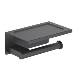 Держатель для туалетной бумаги Timo Luiro 18543/03, цвет чёрный - фото 