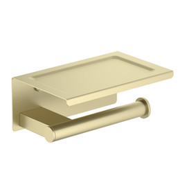 Держатель для туалетной бумаги Timo Luiro 18543/17, цвет золото матовое - фото 