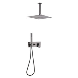 Душевая система для душа Abber Daheim AF8221NG (со скрытой частью) никель - фото 