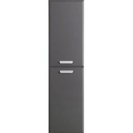 Пенал подвесной Cezares ECO-CER-N-1500-2A-SC-GSO-P 40 см, тёмно-серый матовый - фото 