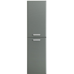 Пенал подвесной Cezares ECO-CER-N-1500-2A-SC-GVO-P 40 см, серо-зелёный матовый - фото 