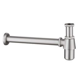 Сифон для умывальника Abber AF0032SP, сатин - фото 