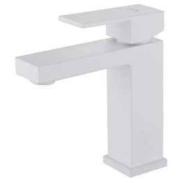 Смеситель для раковины Abber Daheim AF8210W, белый матовый - фото 