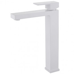 Смеситель для раковины высокий Abber Daheim AF8211W, белый матовый - фото 