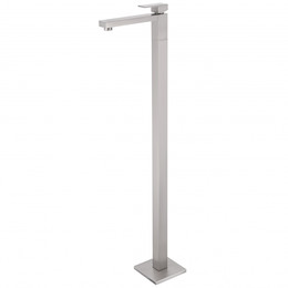 Смеситель для раковины напольный Abber Daheim AF8241SP (со скрытой частью) сатин - фото 