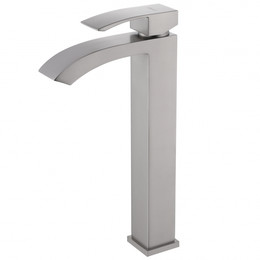 Смеситель для раковины высокий Abber Wasserfall AF8611SP, сатин - фото 