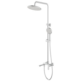 Душевая стойка Azario Alanti AZ-K2332BN, сатин - фото 