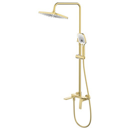Душевая стойка Azario Conda AZ-K2411MG, золото матовое - фото 