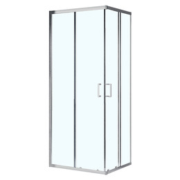 Душевое ограждение Azario VIENNA 100х100 см AZ-R36-100-CH-CL, хром/прозрачное - фото 