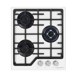 Газовая варочная поверхность Maunfeld EGHG.43.73CW/G (белое стекло) - фото 