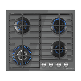 Газовая варочная поверхность Maunfeld EGHG.64.63CDGR/G (графитовое стекло) - фото 