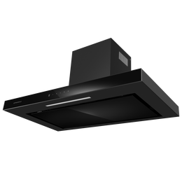 Вытяжка Maunfeld Modern 90 Black (чёрное стекло) - фото 