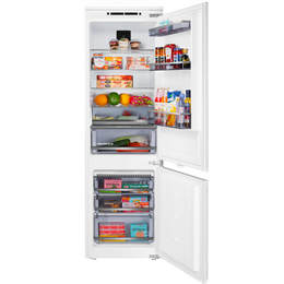 Встраиваемый двухкамерный холодильник Maunfeld MBF177NFFWGR Inverter - фото 