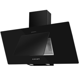 Вытяжка Maunfeld Tower 90 Black (чёрное стекло) - фото 