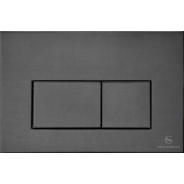 Кнопка смыва GROCENBERG KM3070BG, графит - фото 