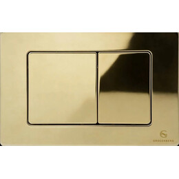 Кнопка смыва GROCENBERG KM3080GO, золото - фото 