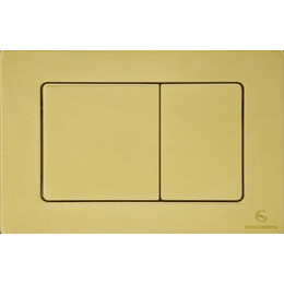 Кнопка смыва GROCENBERG KM3080MG, золото матовое - фото 