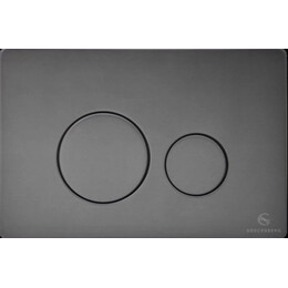 Кнопка смыва GROCENBERG KM3090BG, графит - фото 