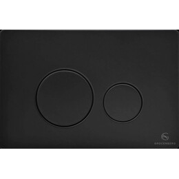 Кнопка смыва GROCENBERG KM3090BL, чёрный матовый - фото 