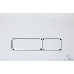 Кнопка смыва GROCENBERG KP3060W, белый - фото 