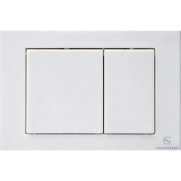 Кнопка смыва GROCENBERG KP3080W, белый - фото 