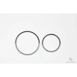 Кнопка смыва GROCENBERG KP3090W, белый - фото 