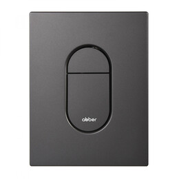 Кнопка смыва пневматическая Abber AC0124NG, никель - фото 