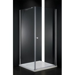 Душевое ограждение Cezares 90х90 см ELENA-W-A-1-90-P-Cr-R, хром/матовое - фото 
