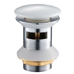 Донный клапан Aquatek AQ6005CW, белый - фото 