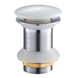 Донный клапан Aquatek AQ6006CW, белый - фото 