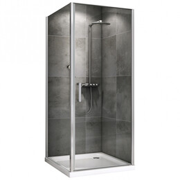 Душевое ограждение Abber Sonnenstrand 60х75 см AG04060-S75, хром/прозрачное - фото 