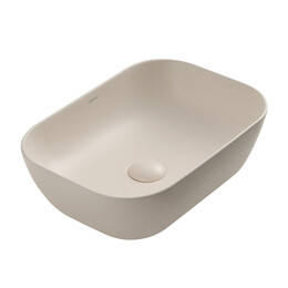 Раковина-чаша Abber Rechteck 46 см AC2200MBE, светло-бежевый матовый - фото 