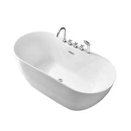 Ванна акриловая Grossman Classic 160x75 см GR-12501-1 - фото 