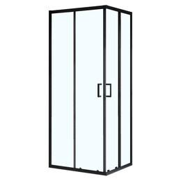 Душевое ограждение Azario VIENNA 100х100 см AZ-R36-100-MB-CL, чёрный матовый/прозрачное - фото 
