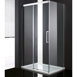 Душевое ограждение Cezares 120х100 см PREMIER-SOFT-W-AH-1-120/100-C-Cr-IV, хром/прозрачное - фото 