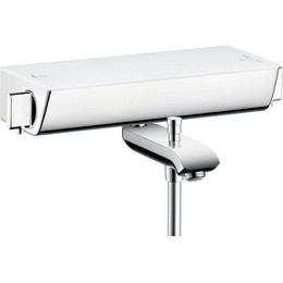 Смеситель для ванны с термостатом Hansgrohe Ecostat Select 13141400, белый/хром - фото 