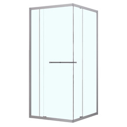 Душевое ограждение Azario Monako 90x90 см AZ-L47-90-CH-CL, хром/прозрачное - фото 