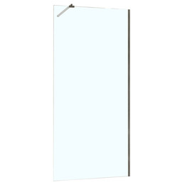 Душевая перегородка Azario Walk-in 90 см AZ-251-90-MGR-CL (стекло 8 мм) графит матовый/прозрачное - фото 