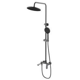 Душевая стойка Azario Alanti AZ-K2332GR, графит - фото 