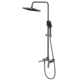 Душевая стойка Azario Conda AZ-K2411GR, графит - фото 