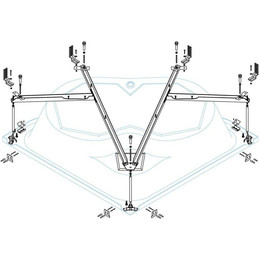Каркас для ванны Cezares Cetina 130 CETINA-130-MF - фото 