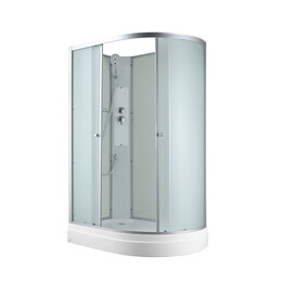 Душевая кабина Avacan 120x80 см C2012LN, хром/матовое (безсиликоновая сборка) - фото 